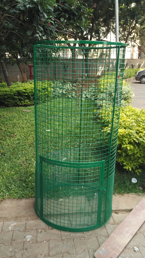 Home Garden Leaf Composter Without Door